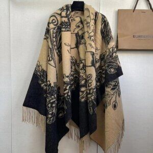 Burberry EKD Wool Cape